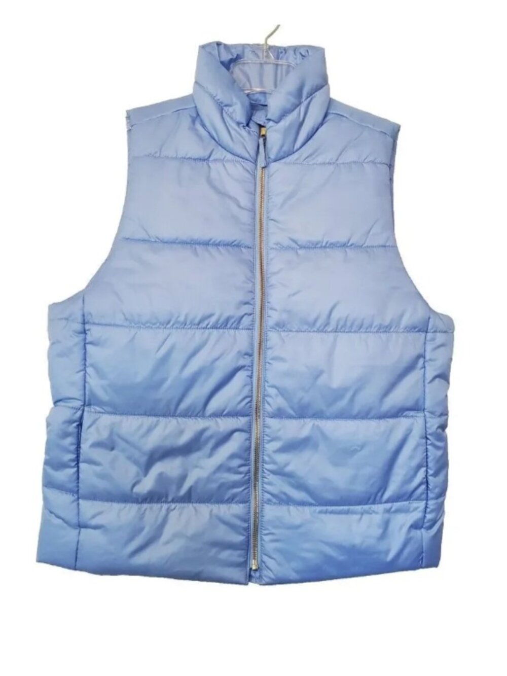 J Crew Sky Blue Puffer Vest